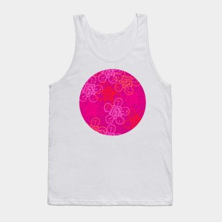 Pink Baeckea Australian Native Flowers Tank Top